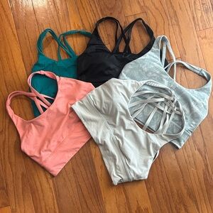 Lululemon long line Sports bra’s